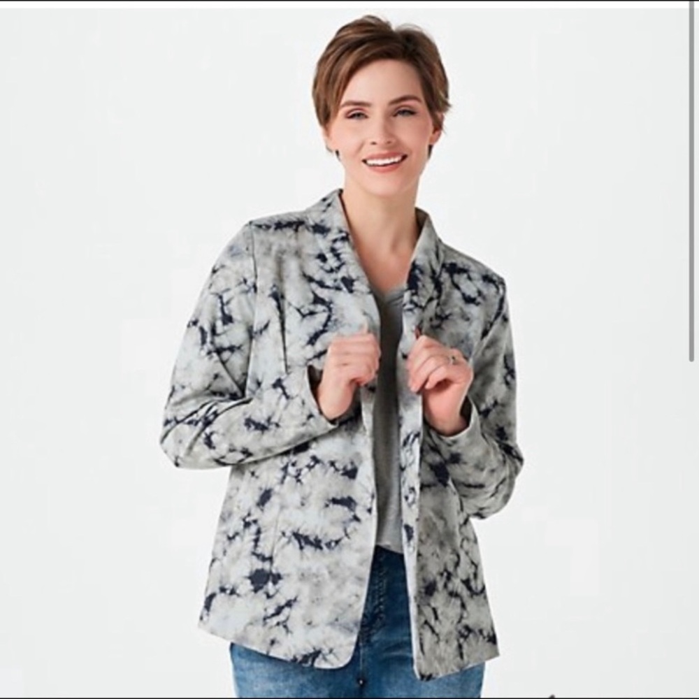 LOGO Tie Dyed Blazer New XL